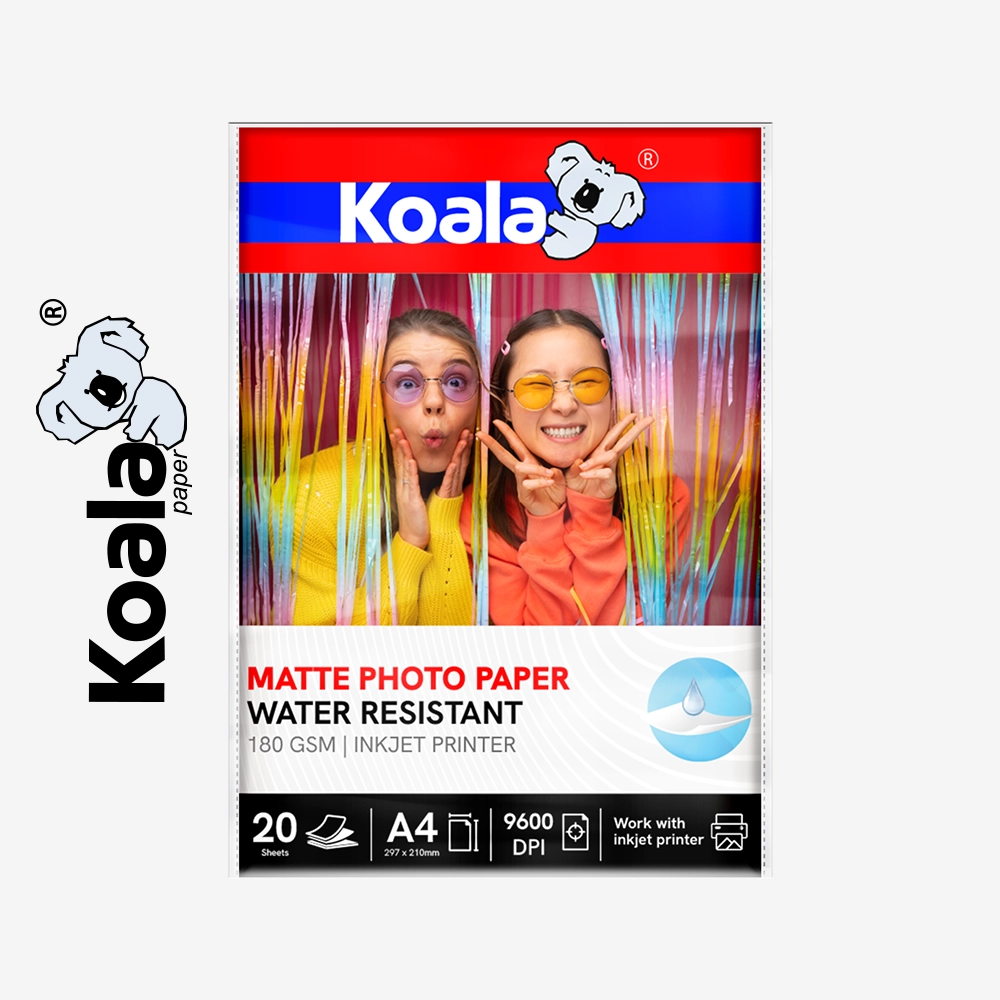 Papel Fotográfico Mate 180 GSM A4 – 20 Hojas